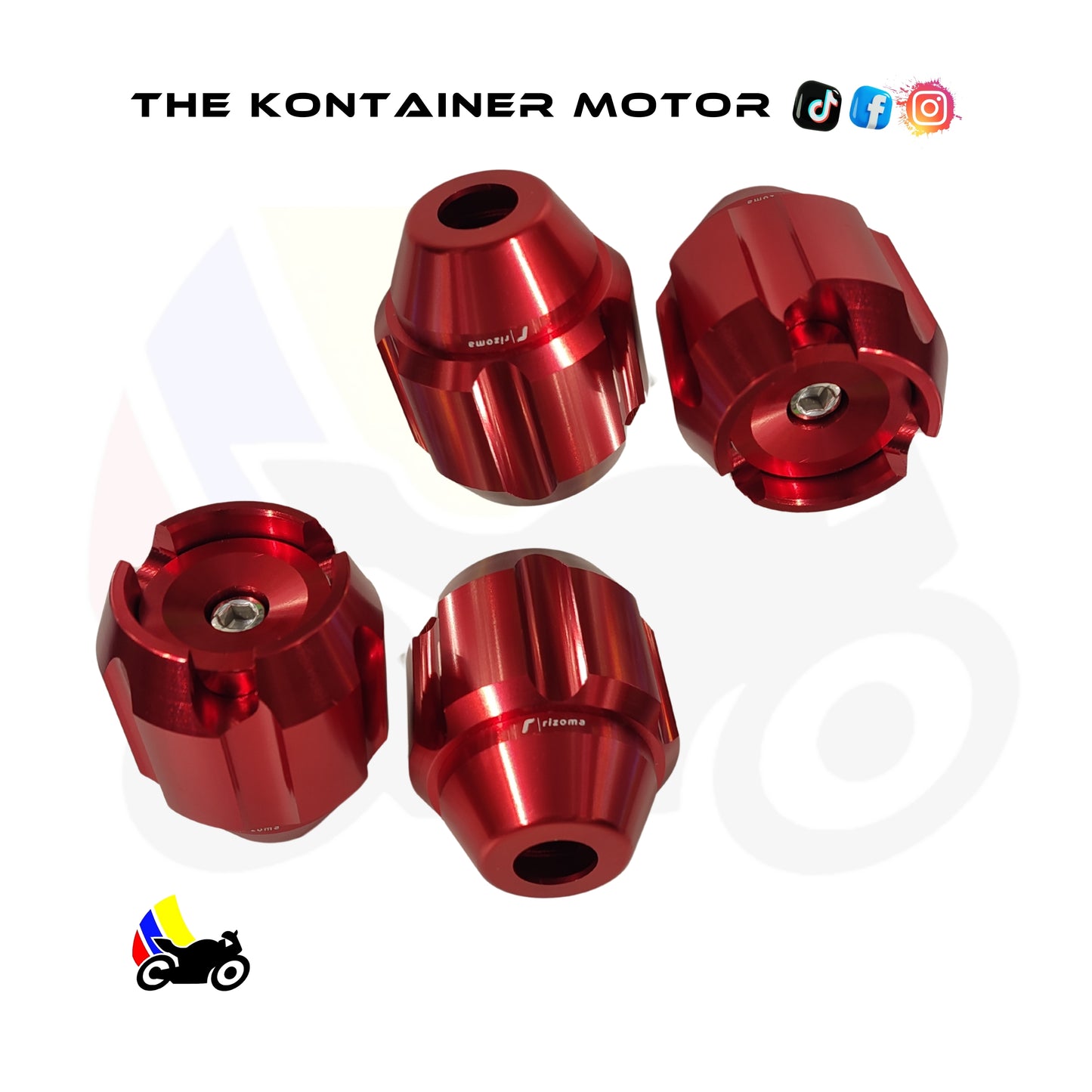 Slider rizoma rojo