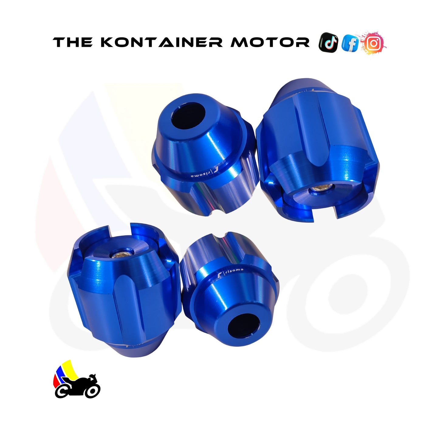 Slider rizoma azul