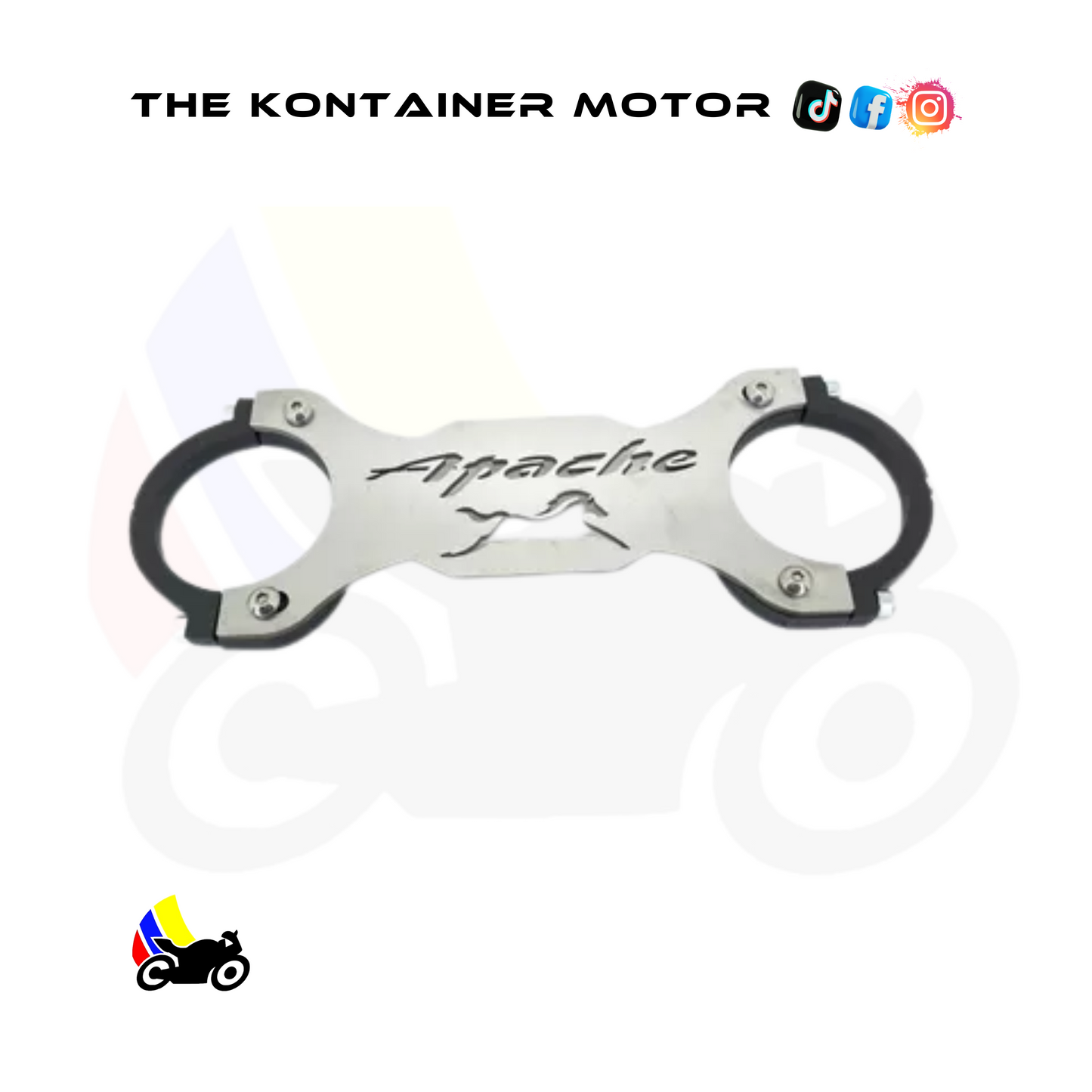 Estabilizador de Barras TVS Apache 160 4V / 200 4V 🏍️🔥
