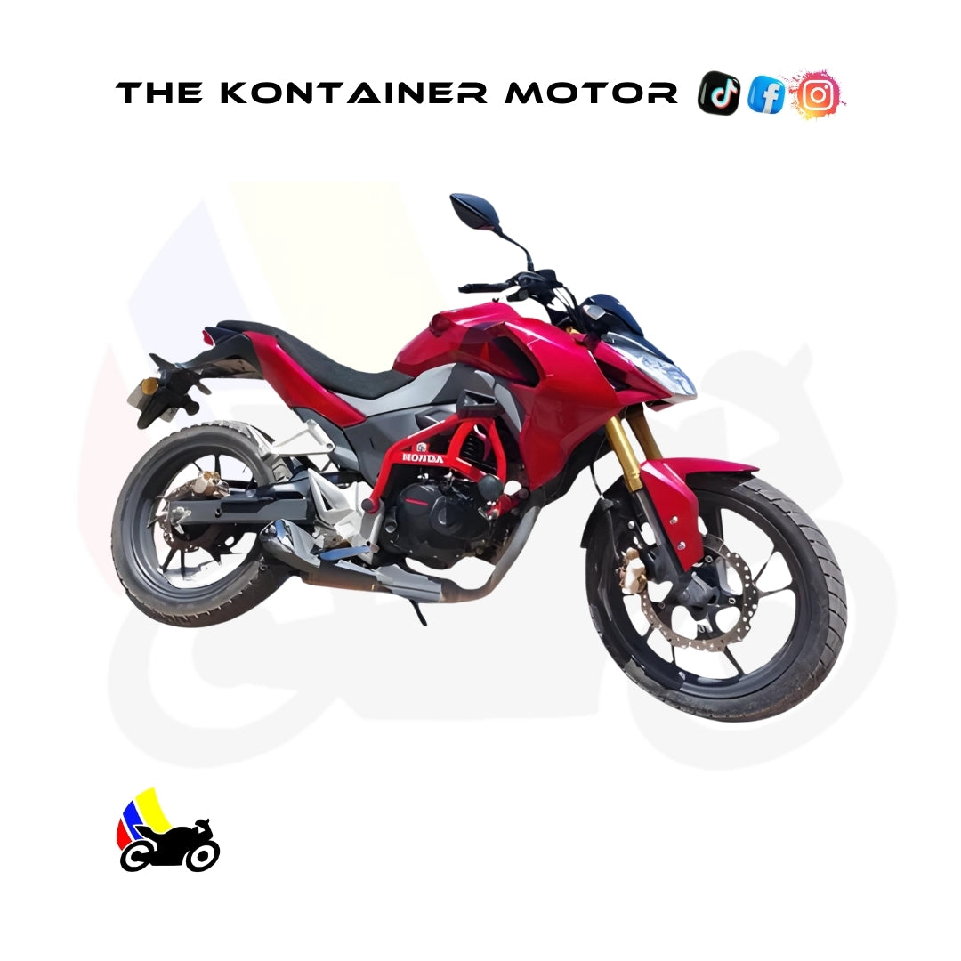 Defensa Honda CB 190R ROJO🏍️🔥