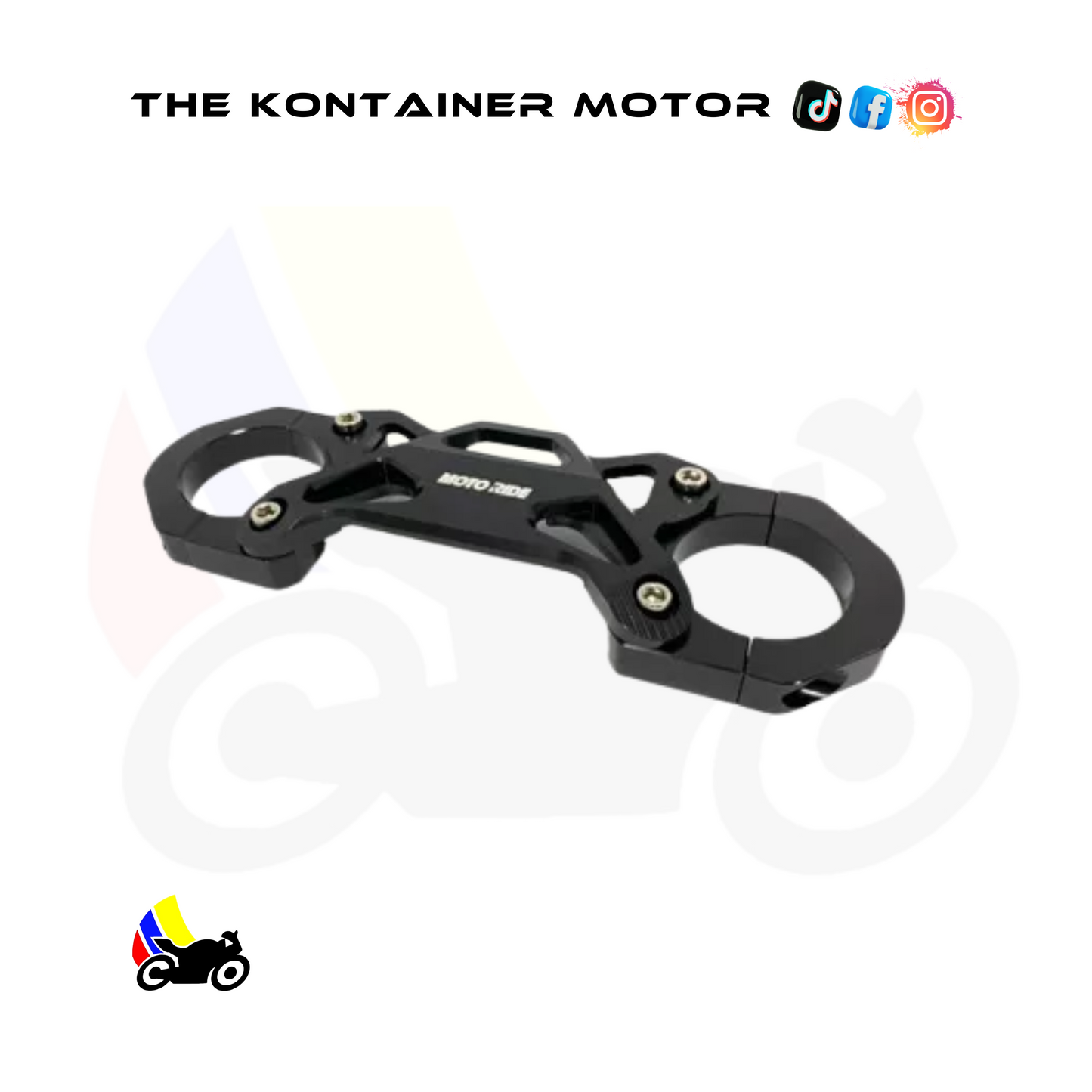 Estabilizador de Barras Negro🏍️✨