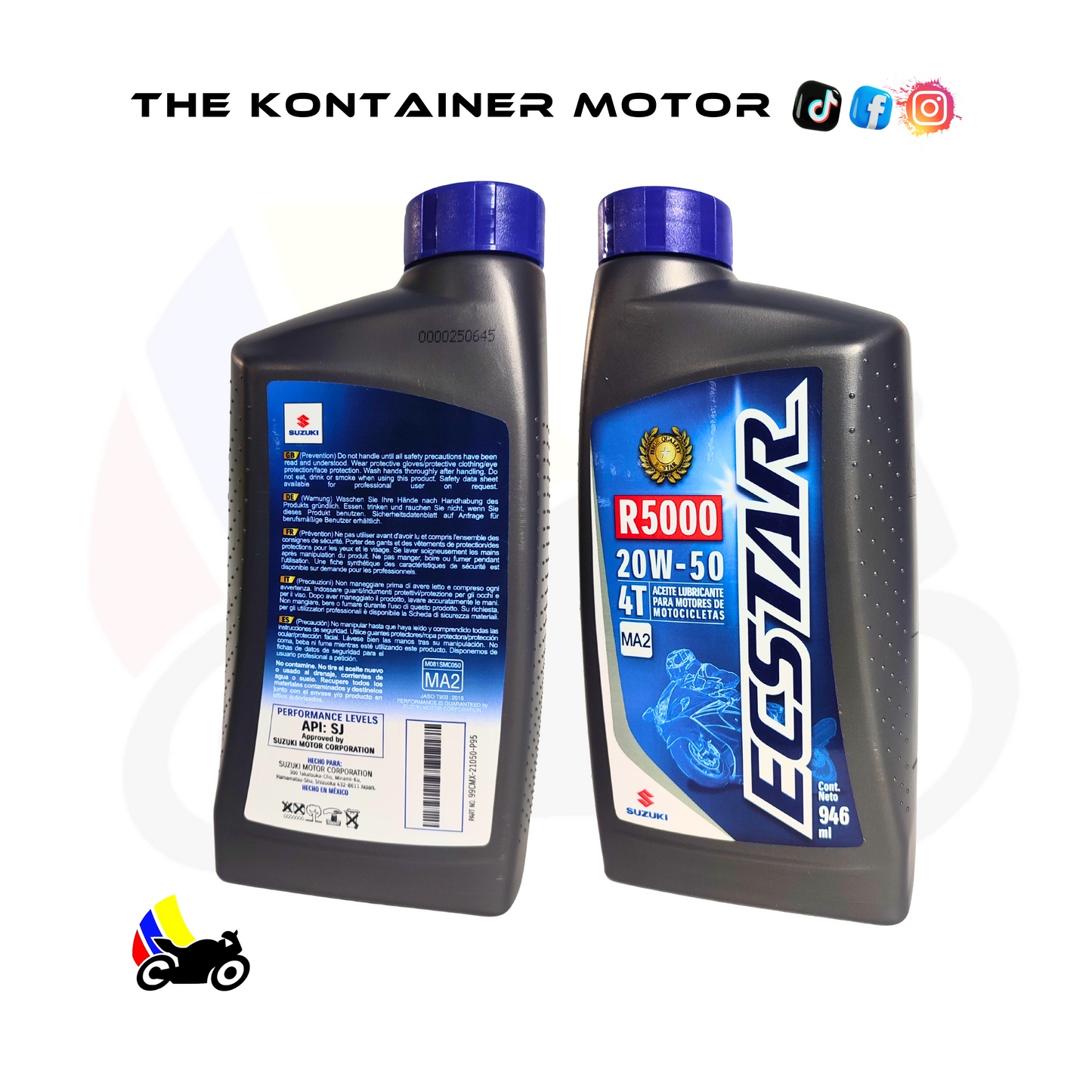 Aceite Ecstar 20W-50 R5000