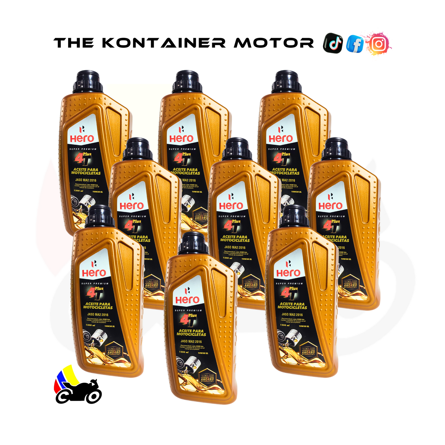 Aceite Hero Super Premium 10W-30 SL