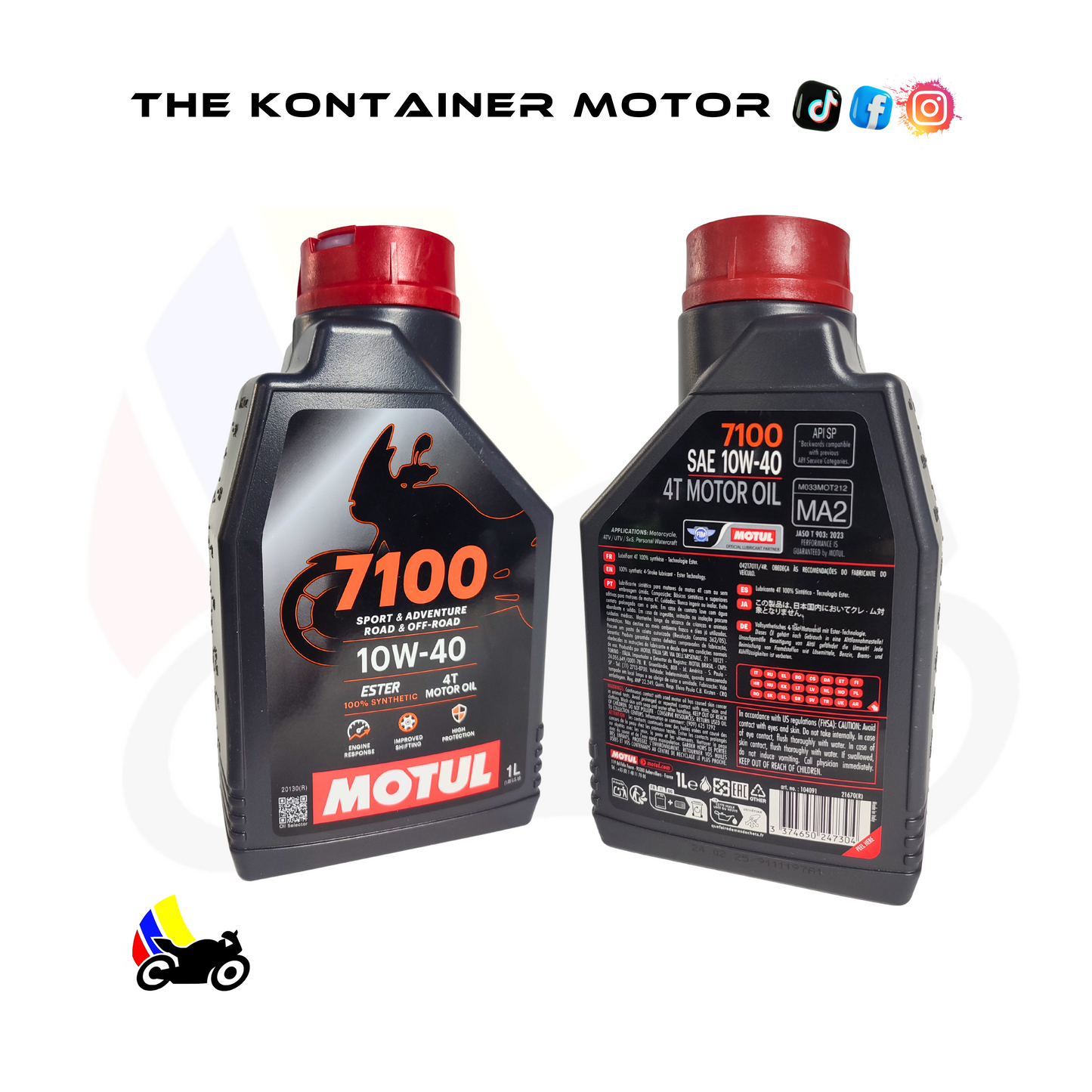 Aceite Motul 7100 10W-40
