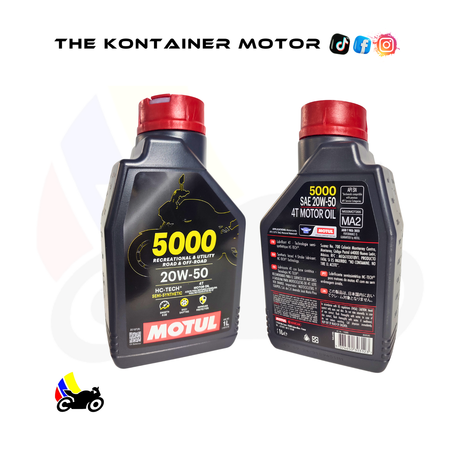 Aceite Motul 5000 20W-50