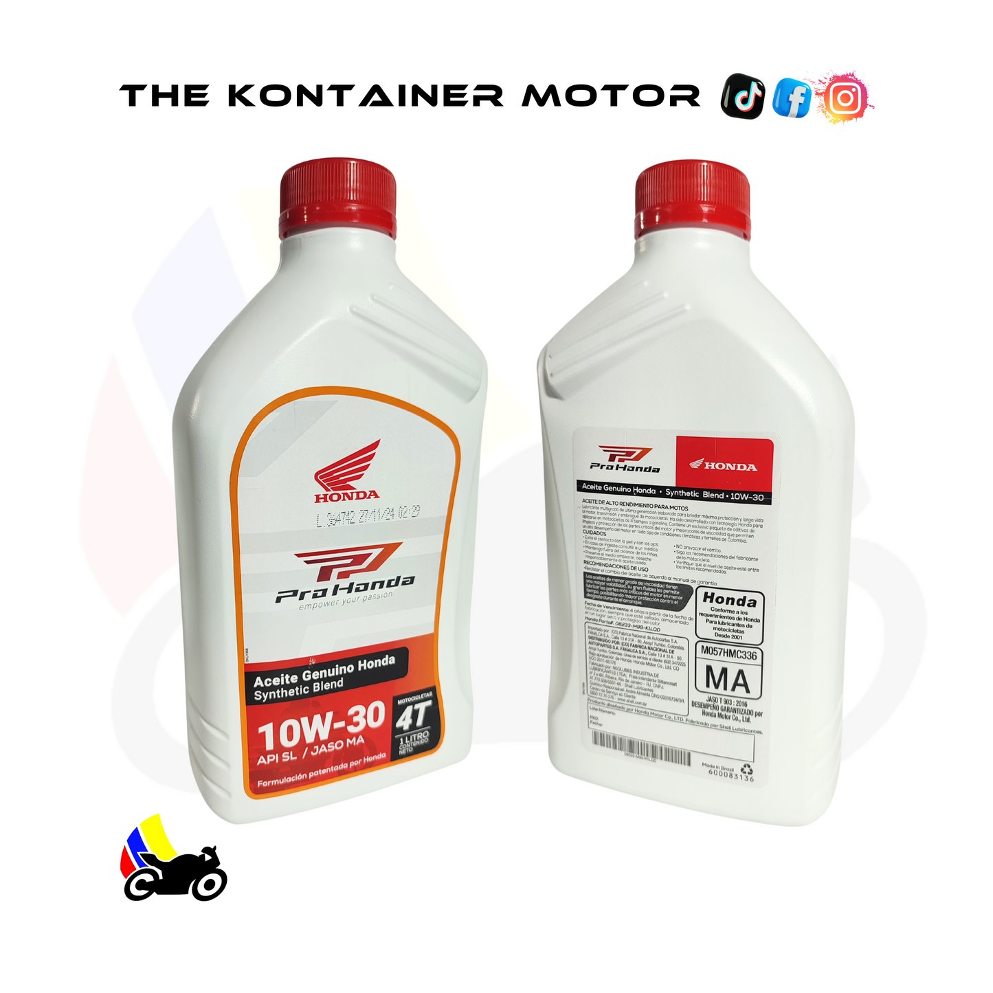 Aceite Pro Honda 10W-30