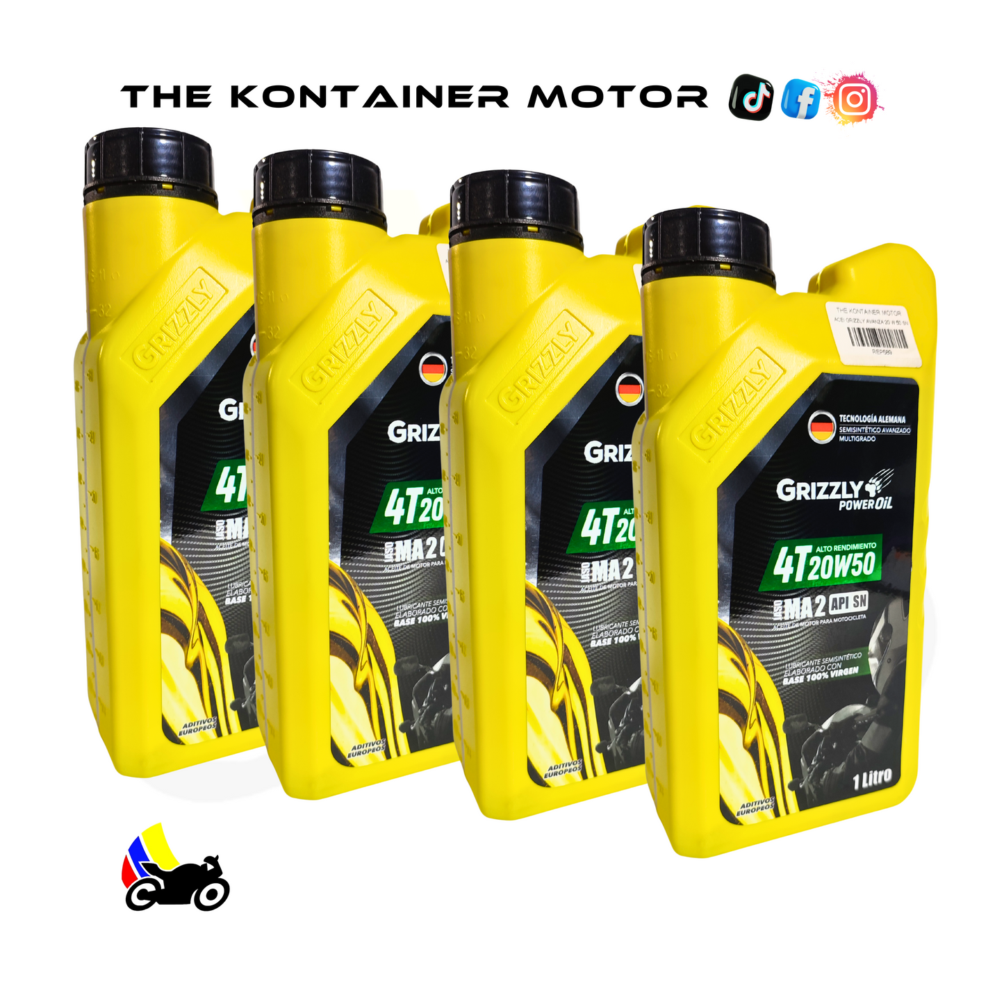 Aceite Grizzly 20W-50 V