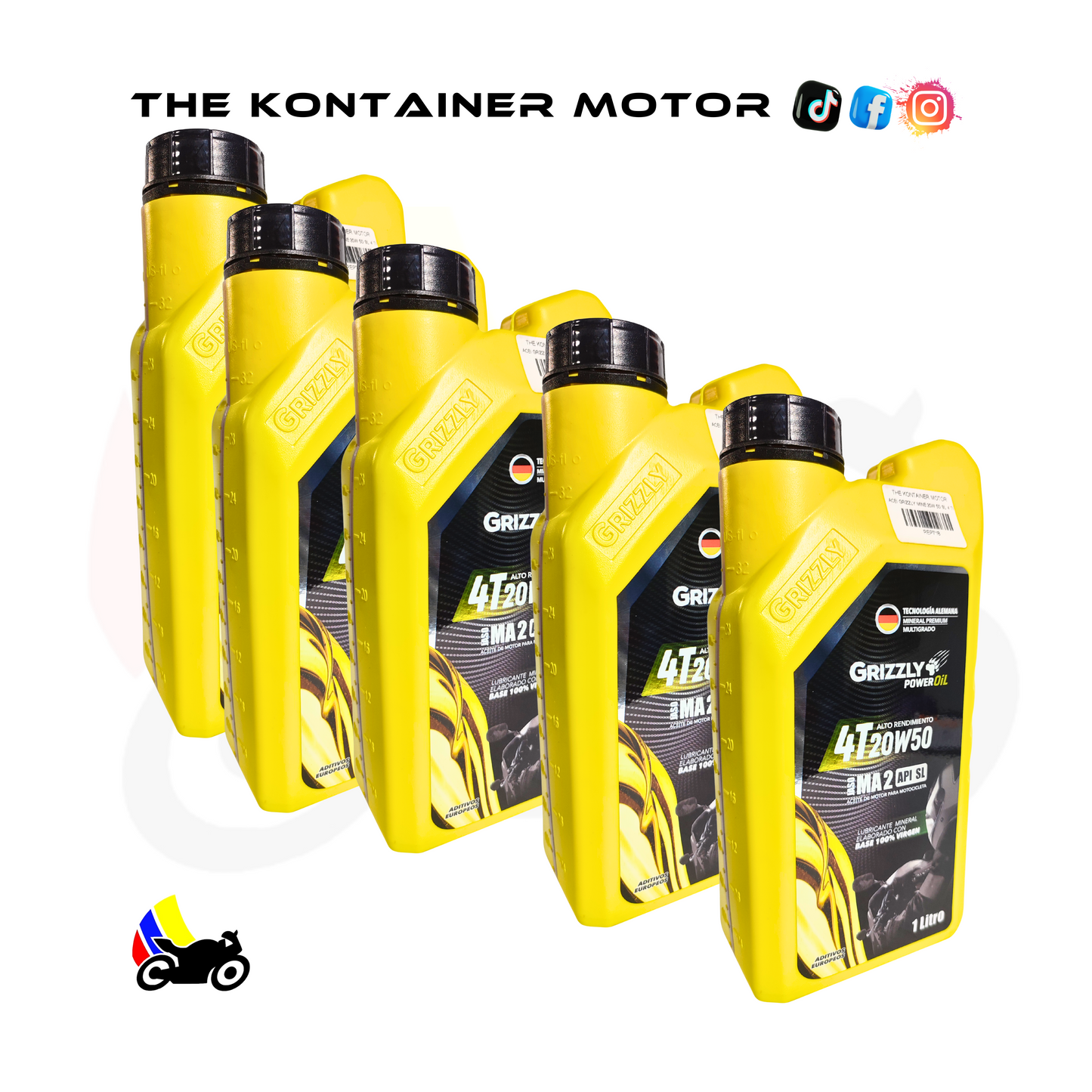 Aceite Grizzly 20W-50 D