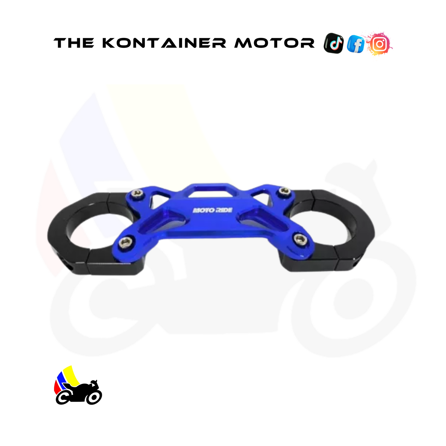 Estabilizador De Barras Azul 🏍️✨