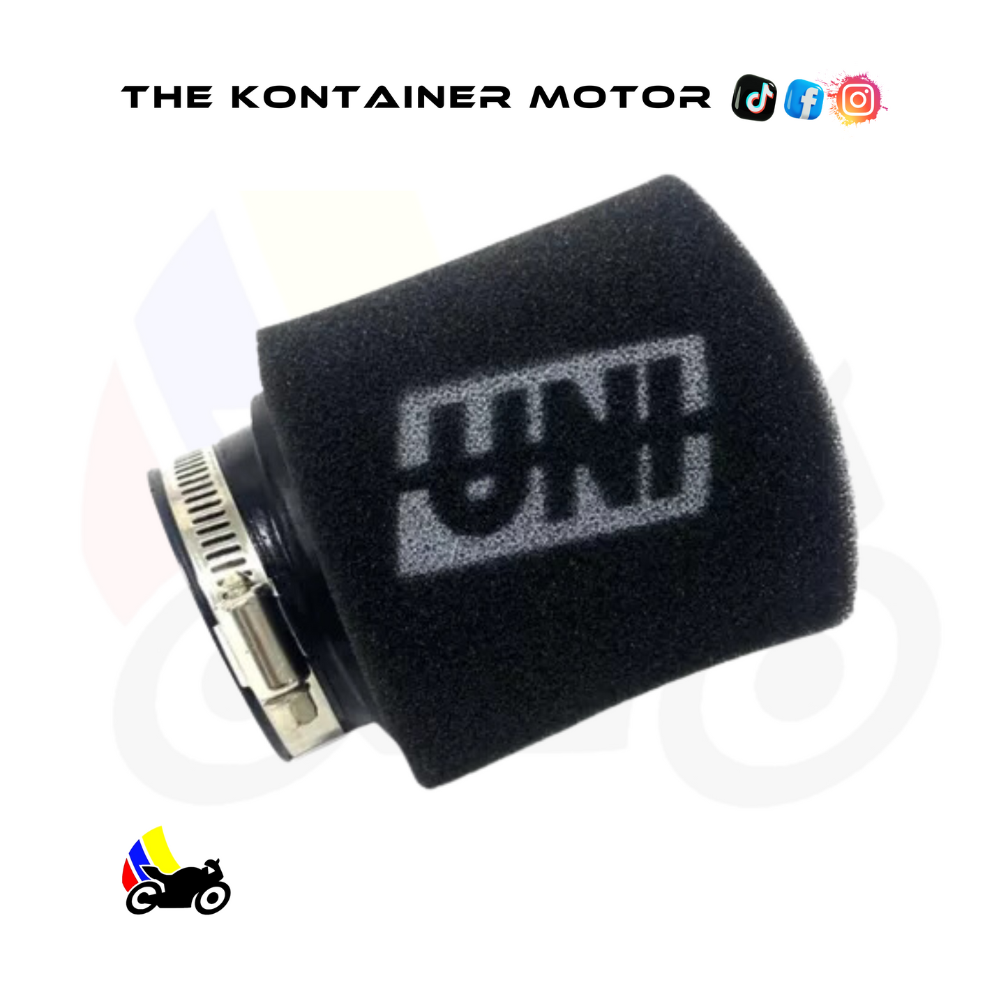 Filtro de Alto Flujo UNI 🔥🏍️ Rojo