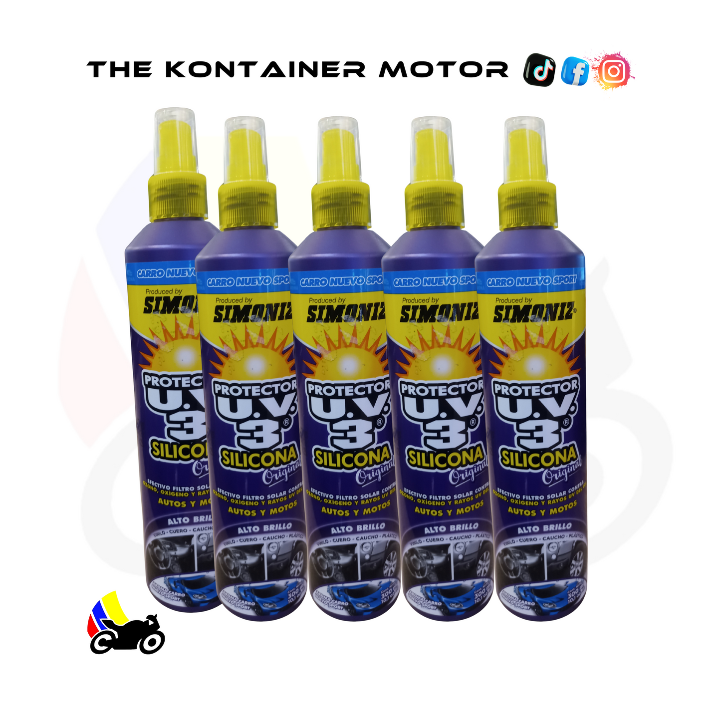 Silicona Simoniz UV3 300 ml Original FRESA
