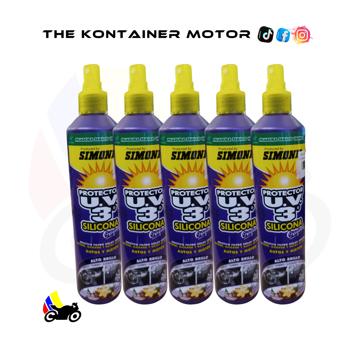 Silicona Simoniz UV3 300 ml Original FRESA