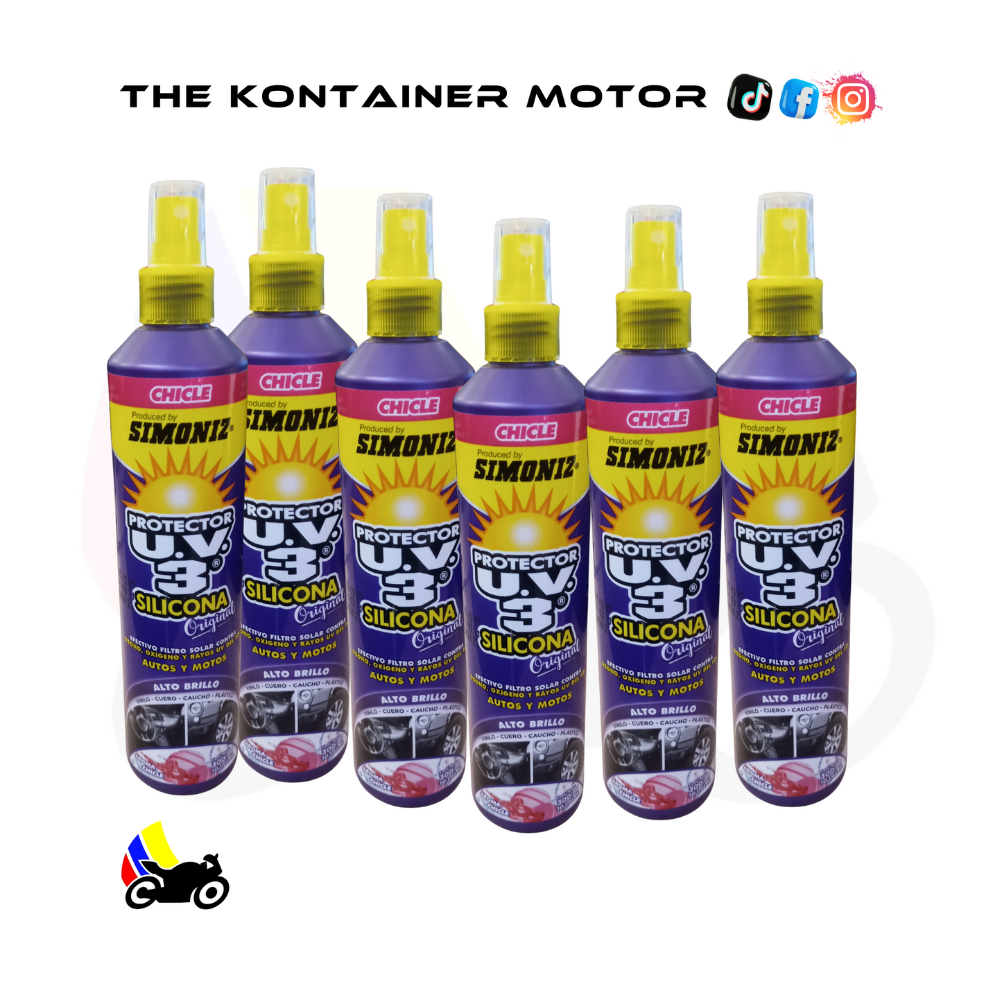 Silicona Simoniz UV3 300 ml Original FRESA