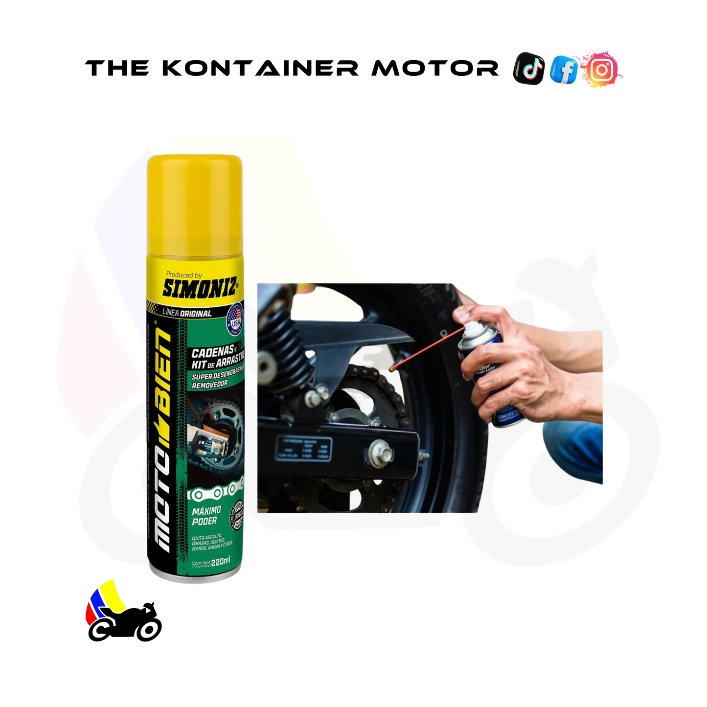 Desengrasante Cadena Simoniz 220ml