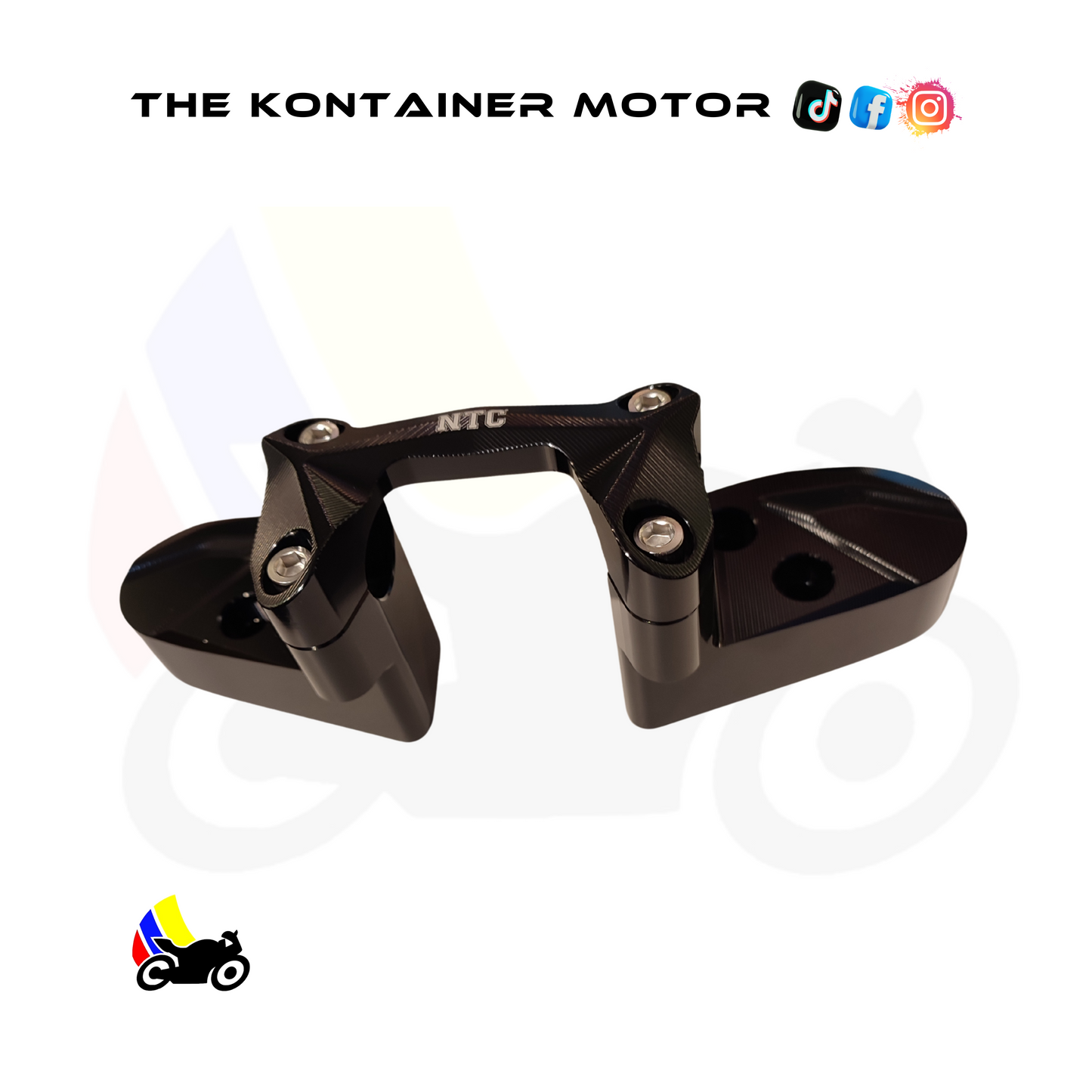 Bases Manubrio NS 200 Marca NTC Negro