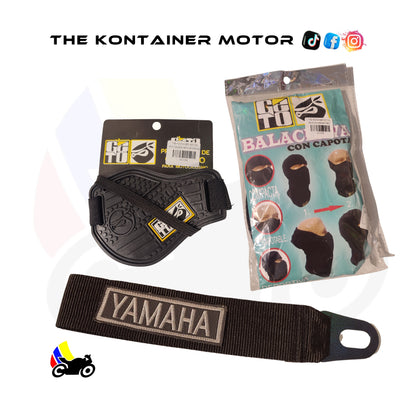 Combo + Correa negra Yamaha