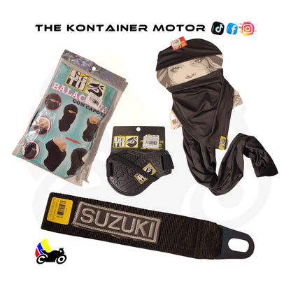 Combo + Correa negra Suzuki