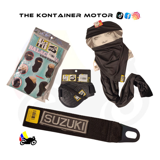 Combo + Correa negra Suzuki