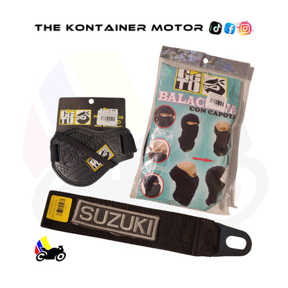 Combo + Correa negra Suzuki