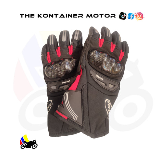 Guante vemar impermeable rojo