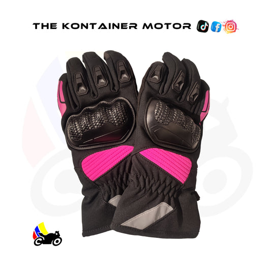 Guante Suomy impermeable rosa