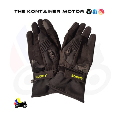 Guante Suomy impermeable verde