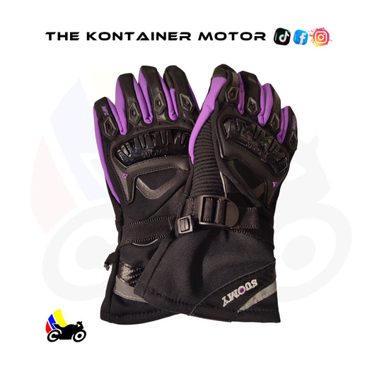 Guante Suomy 205 morado