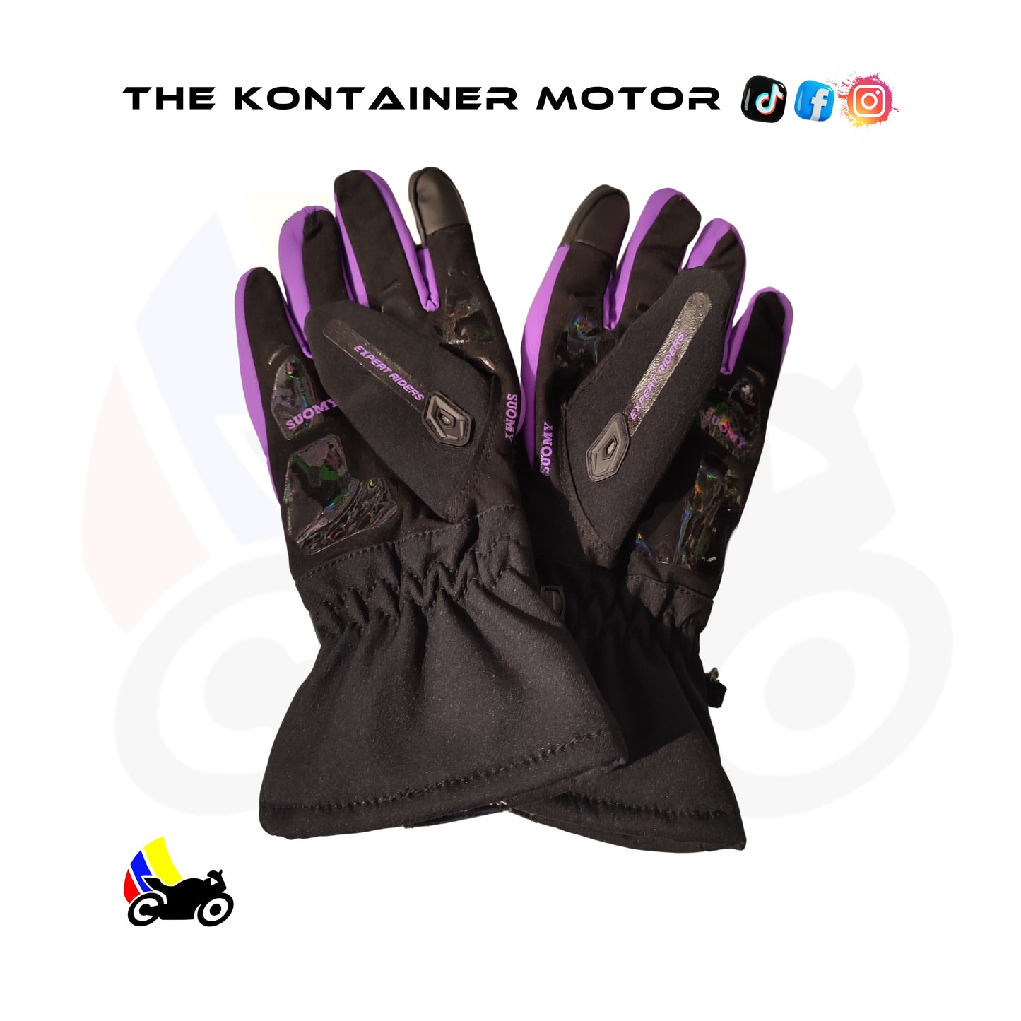 Guante Suomy 205 morado