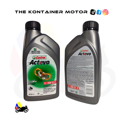 Aceite Actevo Castrol 20W-50