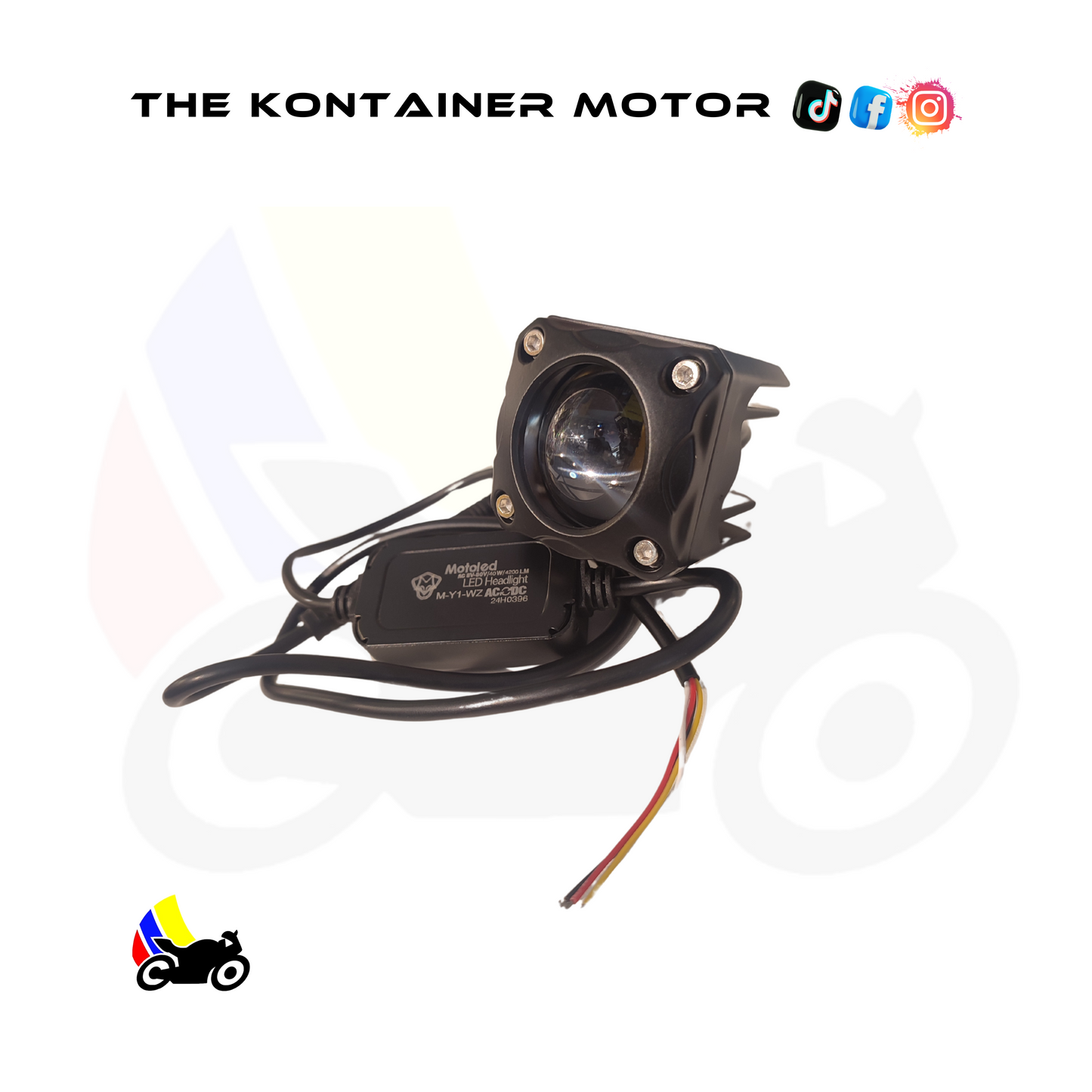 Exploradora LED de Una Lupa-Motoled