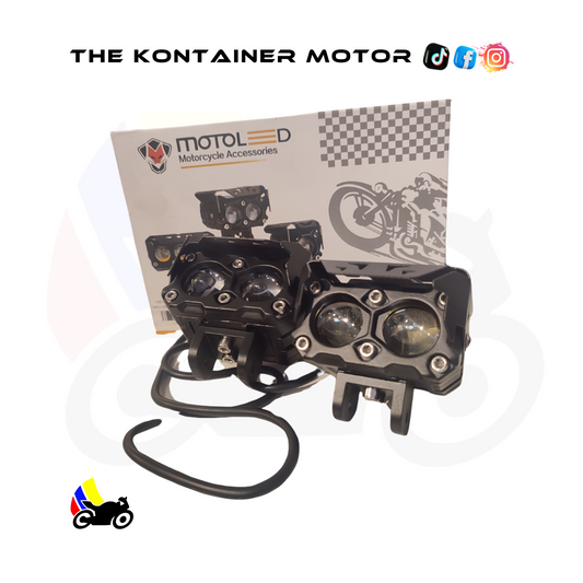 Exploradora LED Doble Lente Motoled