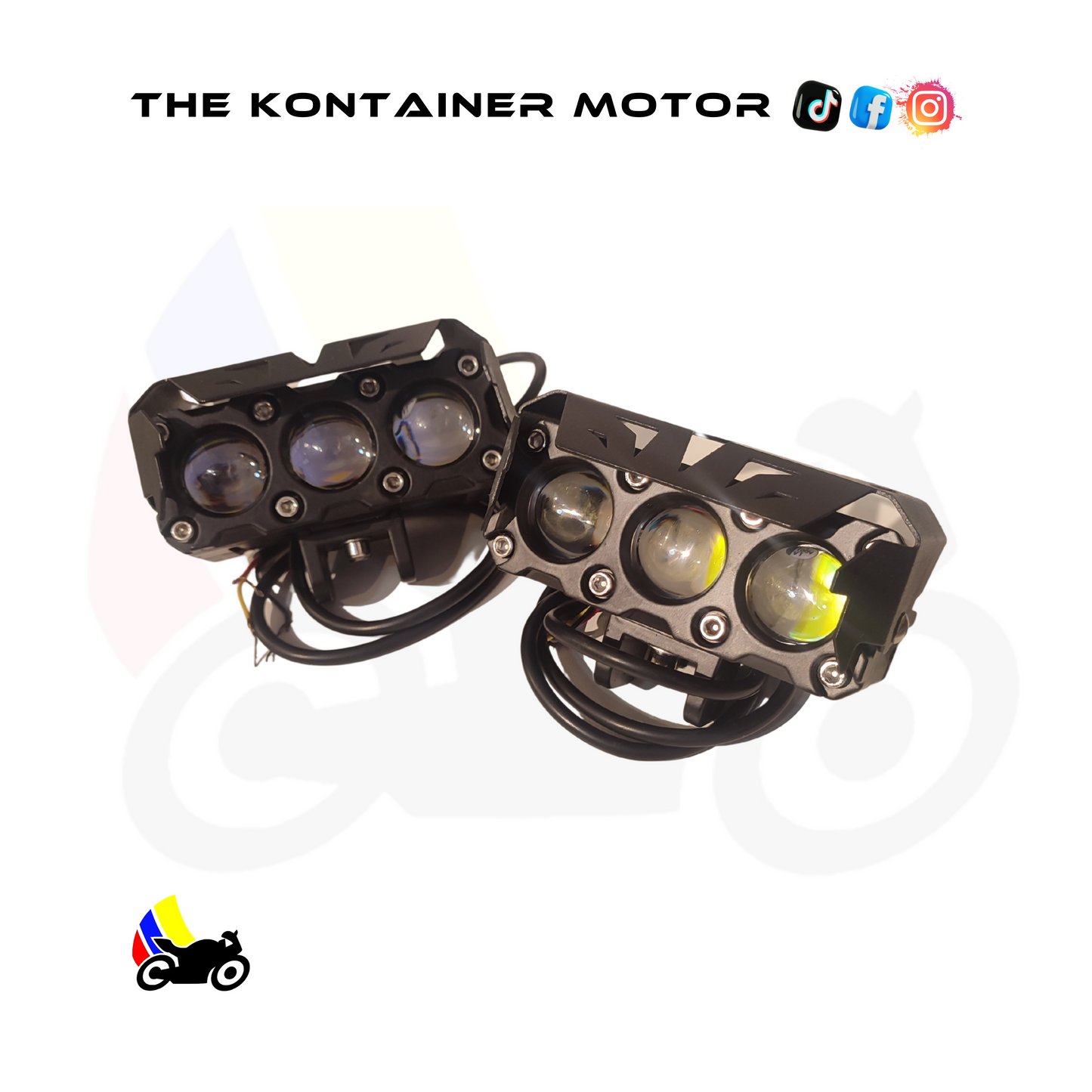 Exploradora LED de 3 Lentes Motoled