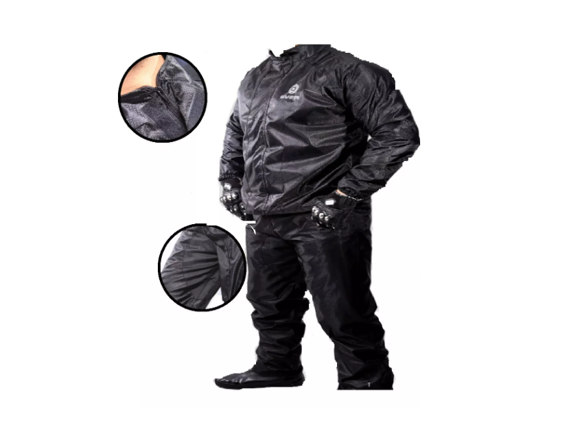 Impermeable Para Motociclistas Over Sudadera 2 Piezas