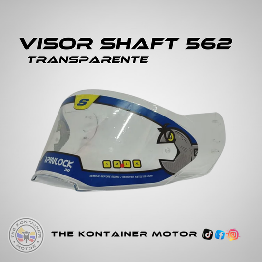 VISOR SHAFT 562 TRANSPARENTE